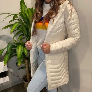 Women's Autumn Park™ Down Hooded Mid Jacket